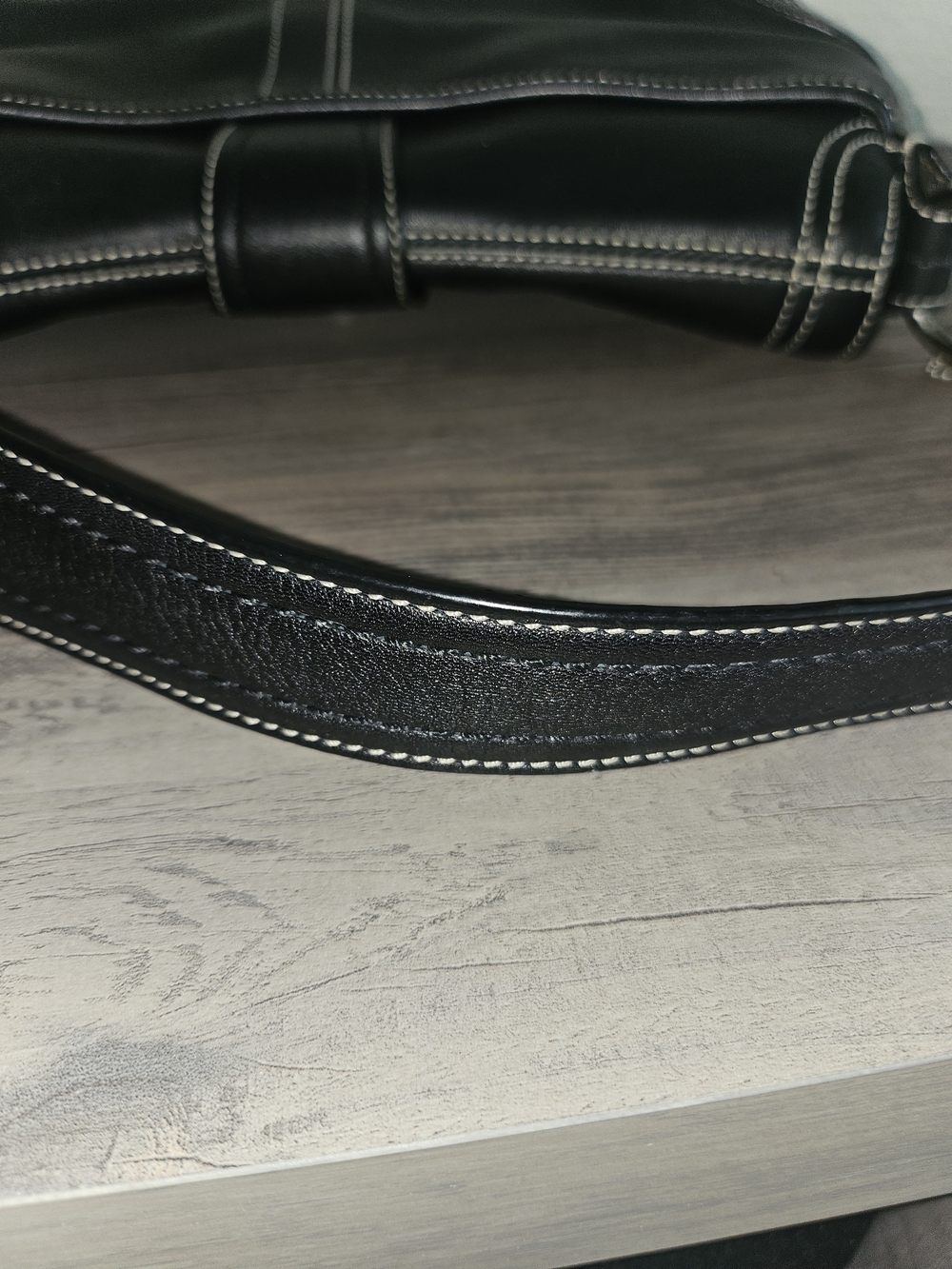 Coach Black Leather Interior Patch Bag - Picture 5 of 10